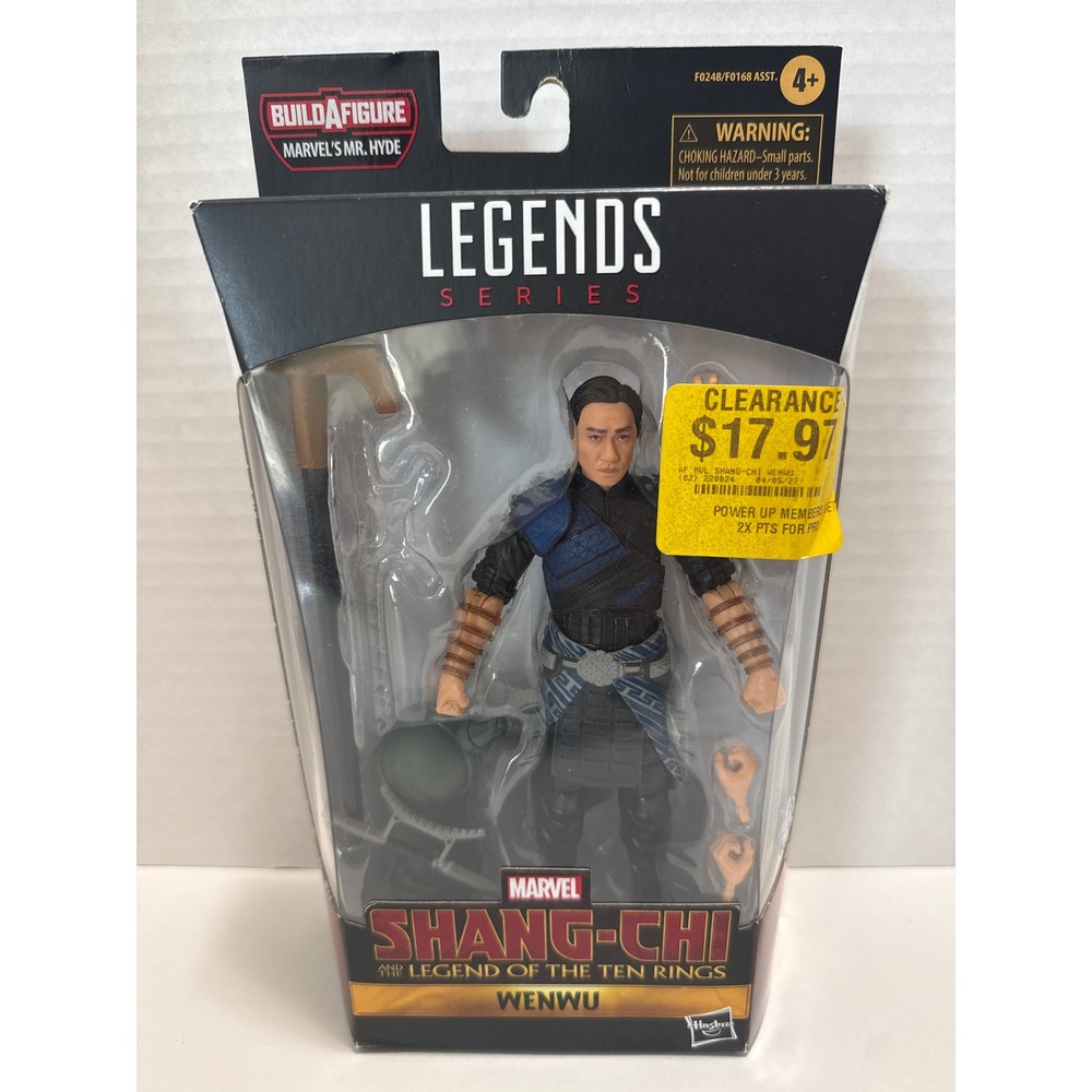 Hasbro Marvel Legends Wenwu Shang-Chi Legend of the Ten Rings Action Figure BAF